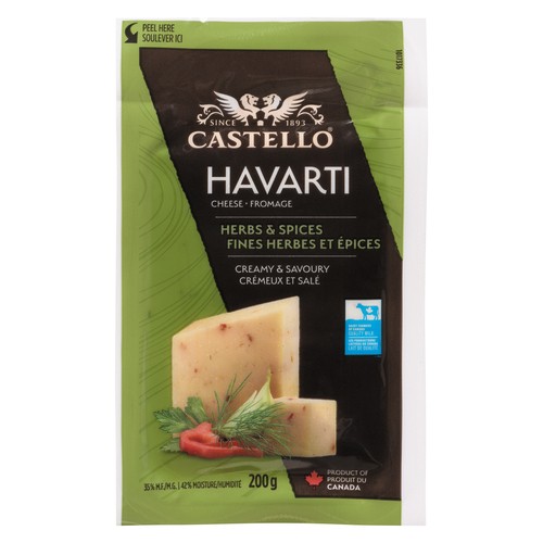 Castello Havarti Cheese Herbs & Spices 200 g