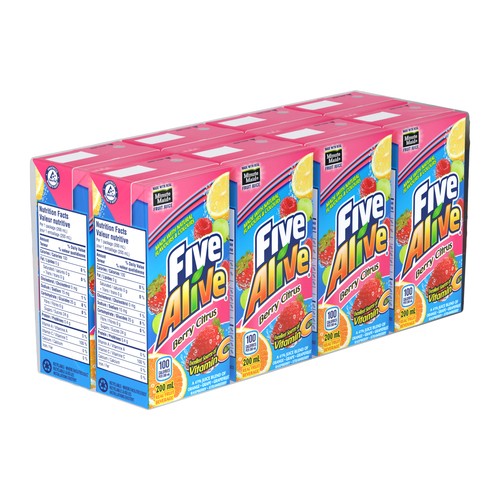 Five Alive Juice Berry Citrus 8 x 200 ml (cartons)
