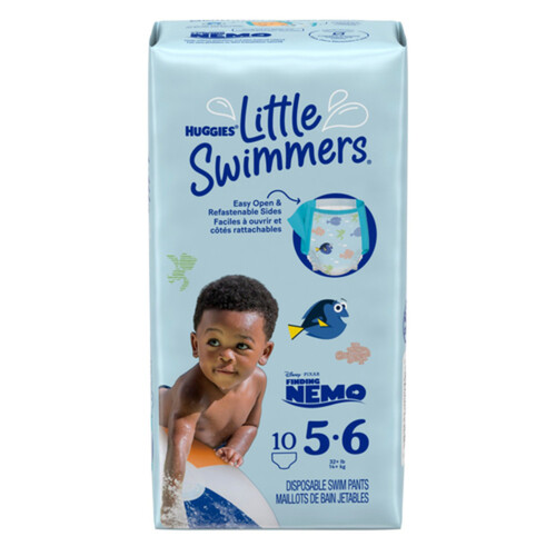 Huggies Little Swimmers Disposable Swim Diapers Size 5-6 10 Count