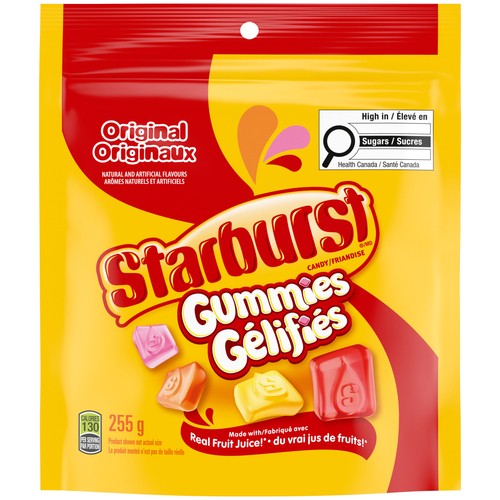 Starburst Candy Gummies Original 255 g