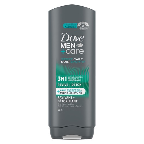 Dove Men +Care Body Wash Revive Detox 532 ml