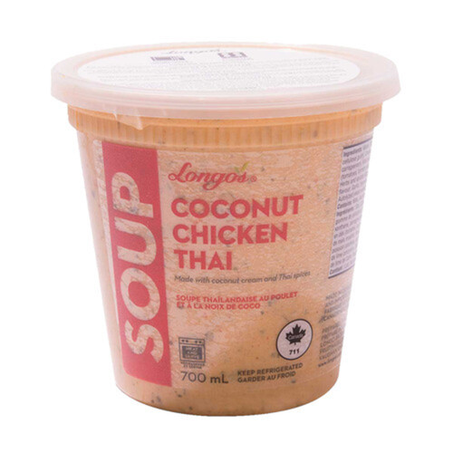 Longo's Soup Coconut Chicken Thai 700 ml