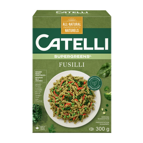 Catelli Pasta Supergreens Fusilli 300 g
