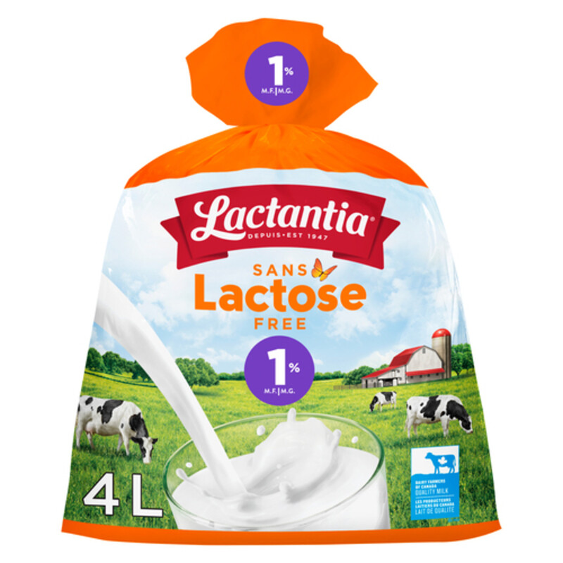 Lactantia Lactose Free Milk 1 Partly Skimmed 4 L Voilà Online