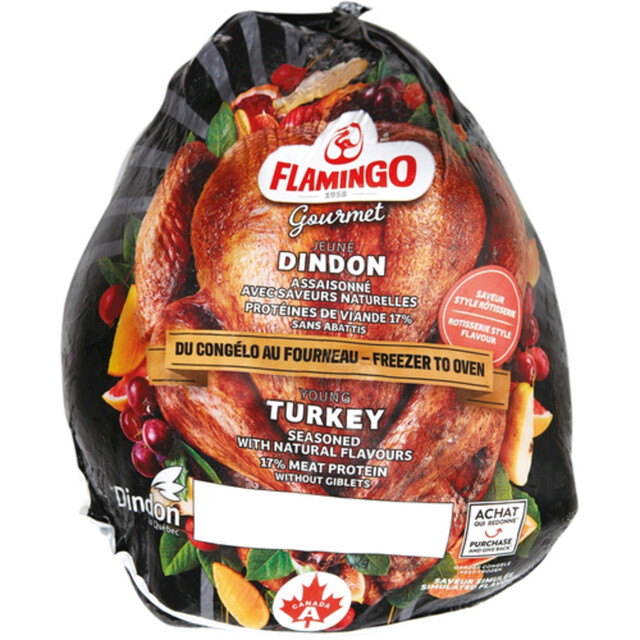 Flamingo Frozen Turkey Rotisserie Flavor 57 kg Voilà Online