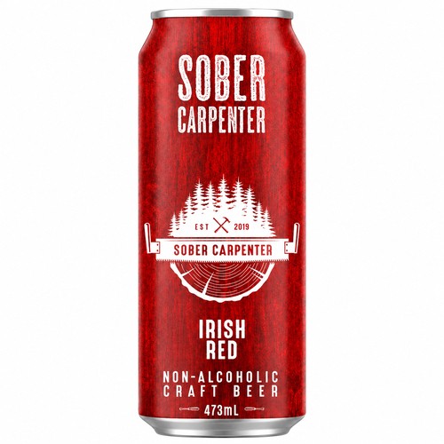 Sober Carpenter Non Alcoholic Beer Irish Red 473 ml (can)