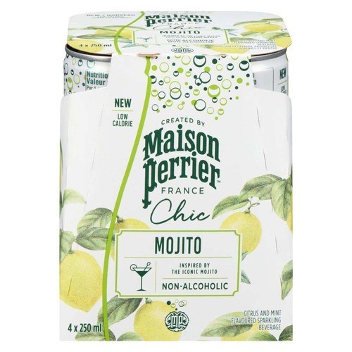 Maison Perrier Non Alcoholic Chic Mojito 4 x 250 ml (cans)