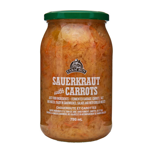 Farm Boy Sauerkraut With Carrots 796 ml