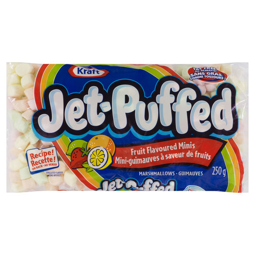 Kraft Jet-Puffed Mini Marshmallows Fruit Flavoured 250 g