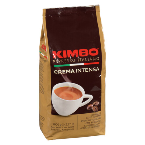 Kimbo Whole Coffee Beans Crema Intensa 1000 g