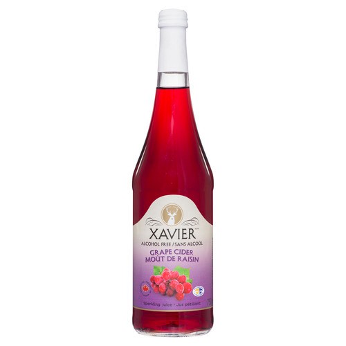 Xavier Sparkling Juice Red Grape 750 ml (bottle)