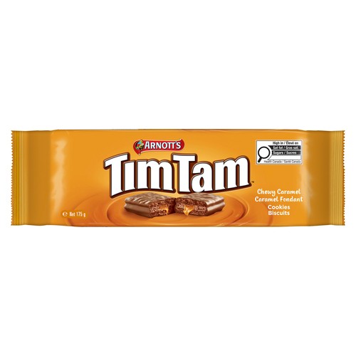 Arnott's Tim Tam Cookies Chewy Caramel 175 g