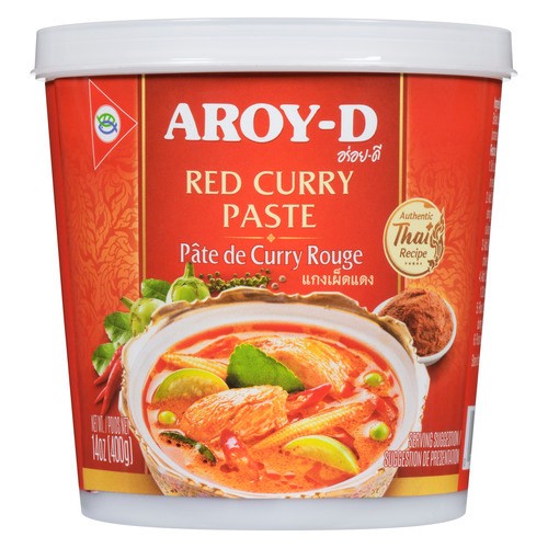 Aroy-D Red Curry Paste Red 400 g