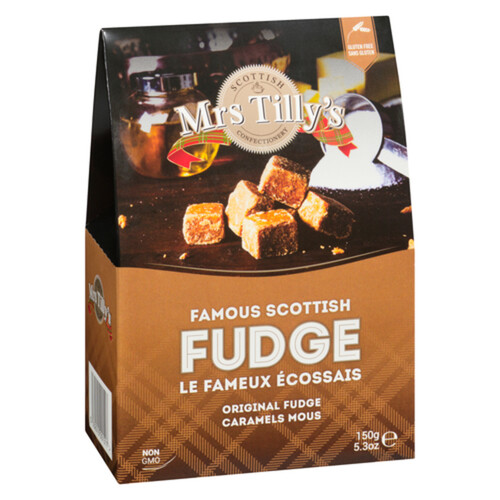 Mrs Tilly's Gluten-Free Famous Scottish Fudge Original 150 g