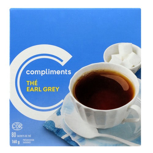 Compliments Tea Earl Grey 80 Bags 