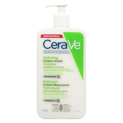 CeraVe Hydrating Cleanser Cream-To-Foam 561 ml