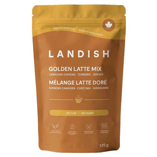 Landish Golden Latte Mix Ginseng Turmeric Ginger 200 g
