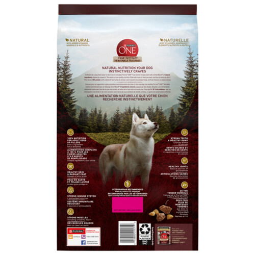 Purina ONE Dry Dog Food True Instinct Turkey & Venison 1.72 kg