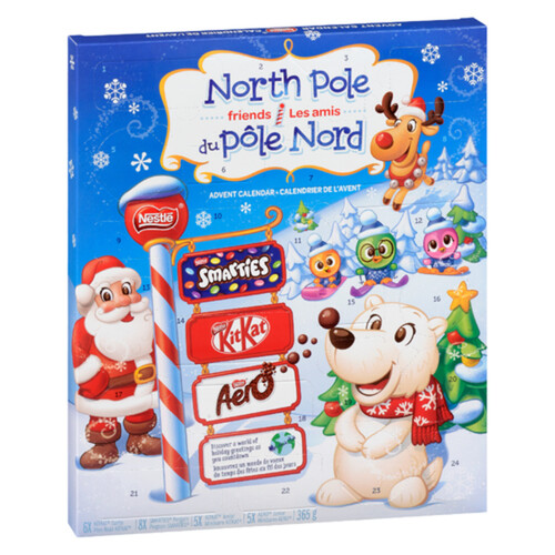 Nestle North Pole Chocolate Holiday Advent Calendar 365 g