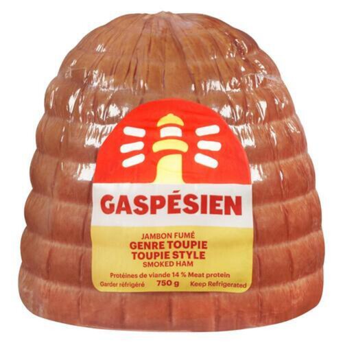 Gaspesien Deli Smoked Ham Quarters Toupie Style 750 g