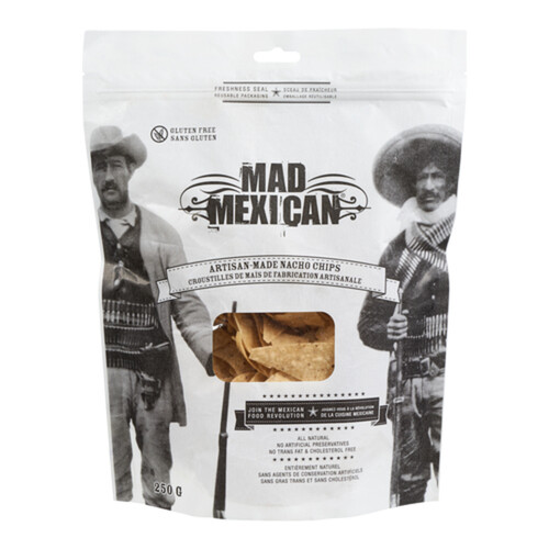 Mad Mexican Artisan-Made Nacho Chips 250 g