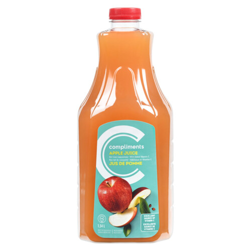 Compliments Juice Apple 1.54 L (bottle)