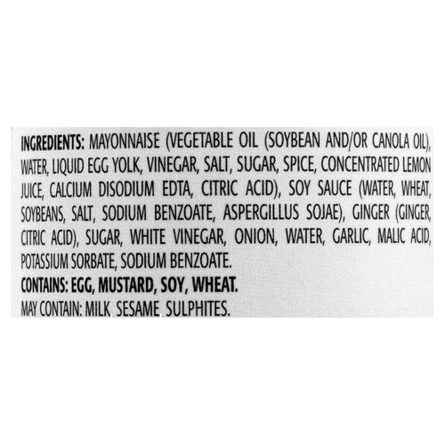 Blue Kettle Specialty Foods Dressing & Dip Ginger 350 ml