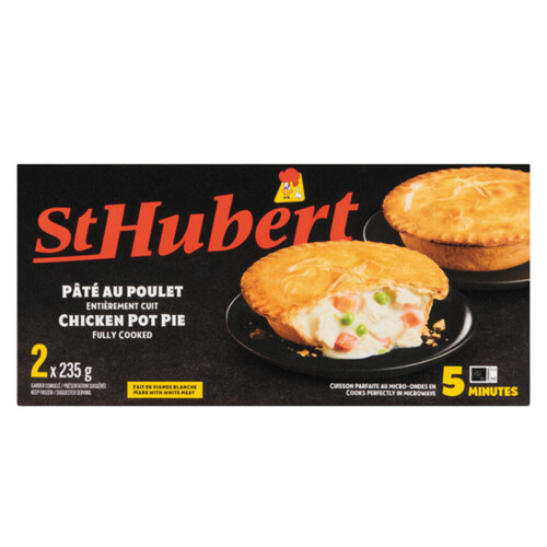 St-Hubert Frozen Pot Pie Chicken 2 x 235 g