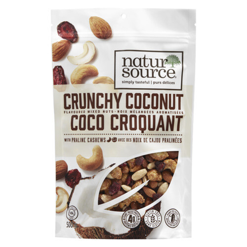Natursource Mixed Nuts Crunchy Coconut Flavoured 500 g
