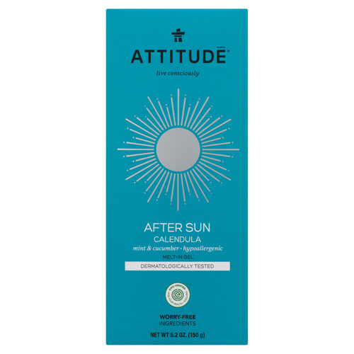 Attitude After Sun Melt In Gel Mint And Cucumber 150 g
