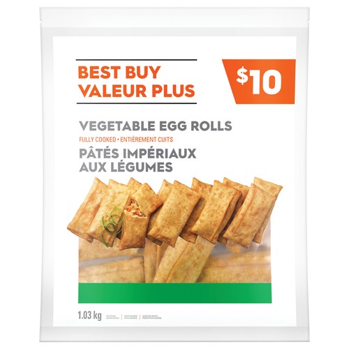 Best Buy Frozen Vegetable Egg Rolls 1.03 kg