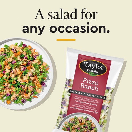 Taylor Farms Salad Kit Pizza Ranch 292 g