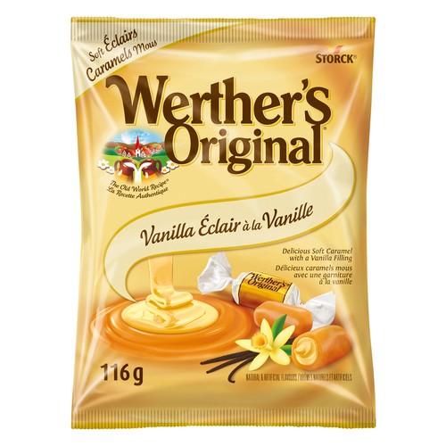Werther's Original Candy Soft Eclairs Vanilla 116 g