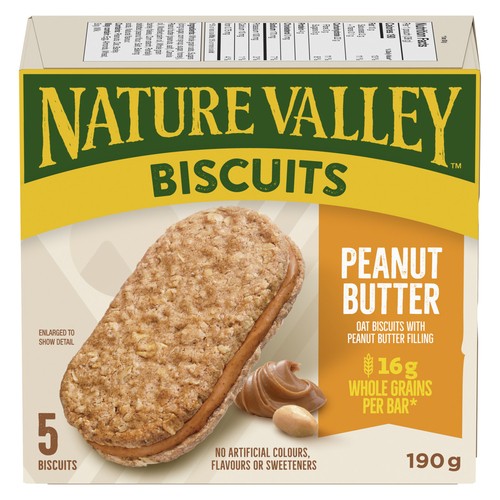 Nature Valley Biscuits Peanut Butter 190 g