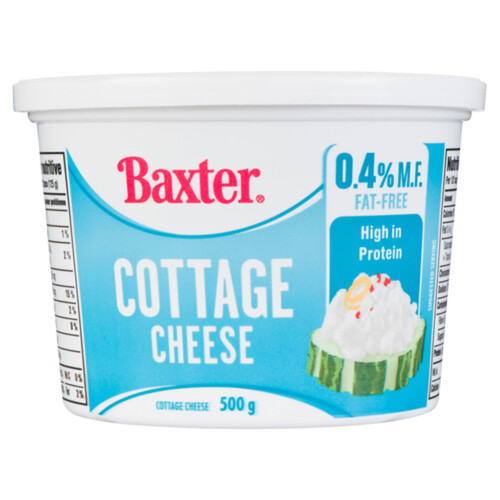 Baxter Fat-Free 0.4% Cottage Cheese 500 g