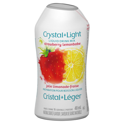 Crystal Light Liquid Drink Mix Strawberry Lemonbabe 48 ml