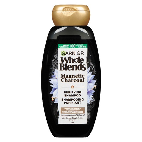 Garnier Whole Blends Purifying Shampoo Magnetic Charcoal 346 ml