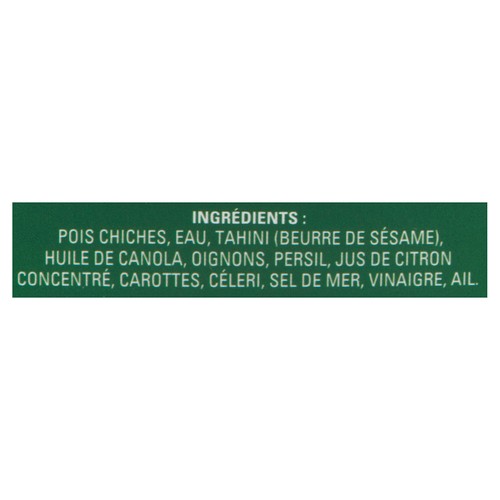 Fontaine Santé Hummus Vegetables 260 g