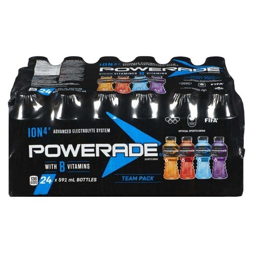 Powerade Sport Drink Team Pack 24 x 591 ml (bottles)