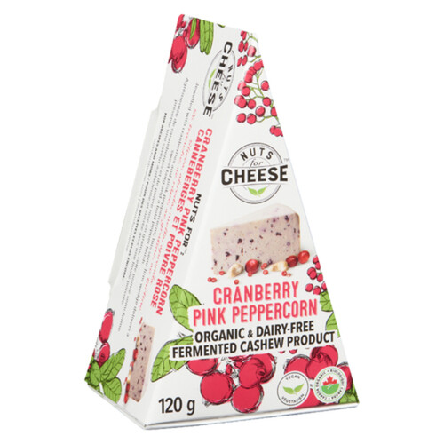 Nuts for Cheese Cranberry Pink Peppercorn Spread 120 g