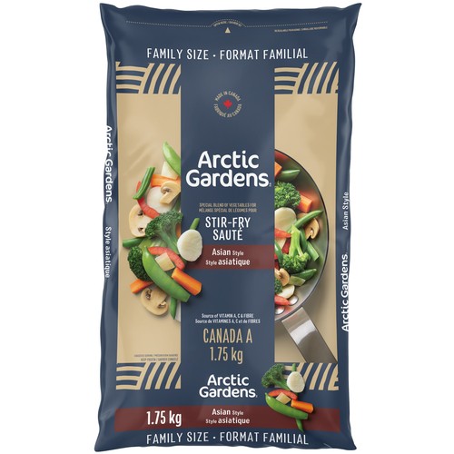 Arctic Gardens Stir Fry Frozen Vegetables Asian Style 1.75 kg