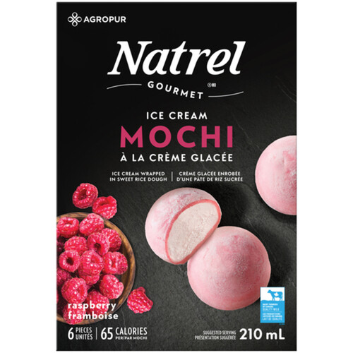 Natrel Ice Cream Mochi Raspberry 210 ml