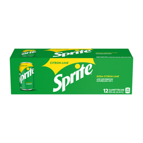 Sprite Soft Drink Lemon-Lime 12 x 355 ml (cans)