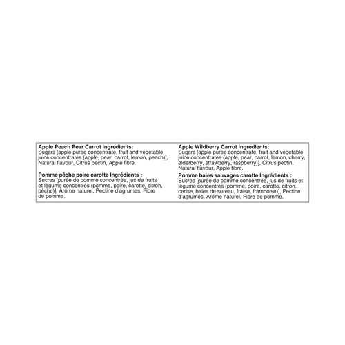 SunRype Fruitsource 100% Fruit And Veggie Bar Variety Pack 12 x 37 g