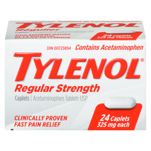 Tylenol Adult Regular Strength 24 Caplets