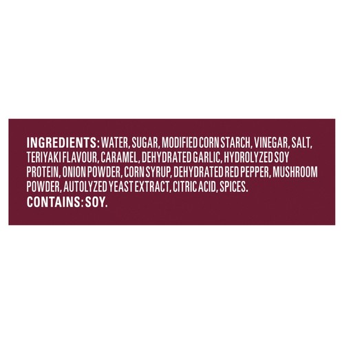 VH Stir-Fry Sauce Pouch Teriyaki 160 ml