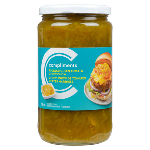 Compliments Pickled Green Tomato Chow Chow 750 ml