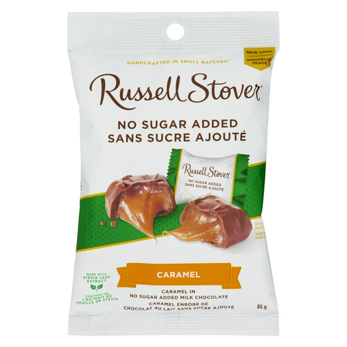 Russell Stover No Sugar Added Chocolate Caramel 85 g