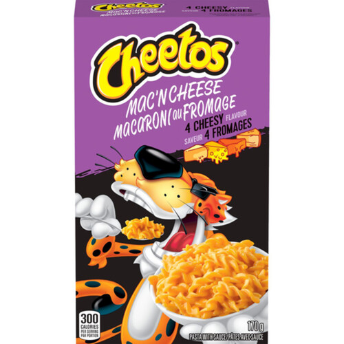 Cheetos Mac ’N Cheese Pasta with Sauce Four Cheesy 170 g