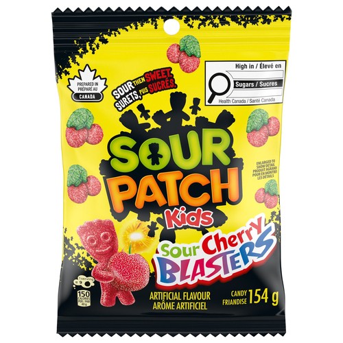 Sour Patch Kids Candy Cherry Blasters 154 g
